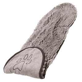 Dog Gone Smart Dirty Dog Shammy Toalla Súper Absorbente de Microfibra para Perros, Secado Rápido, con Bolsillos para Manos, 33x79 cm Gris Dog Gone Smart Dirty Dog Shammy Toalla Súper Absorbente de Microfibra para Perros, Secado Rápido, con Bolsillos para Manos, 33x79 cm Gris Precio: 15.94999978. SKU: B127FZF6XF