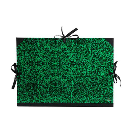 Canson Carpeta Dibujo Classic 52x72 cm Lazos Marmol Verde