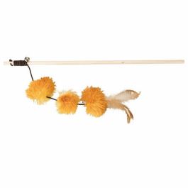 Juguete para gatos Trixie Poliéster Felpa Madera