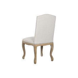 Silla Romantico DKD Home Decor Beige Marron 52 x 102 x 53 cm (2 Unidades) Silla Romantico DKD Home Decor Beige Marron 52 x 102 x 53 cm (2 Unidades)