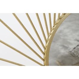 DKD Home Decor Espejo Glam Dorado de Metal 84x84 cm