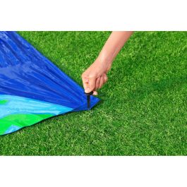 Bestway Pista Deslizante con Rampa de Salto Doble 488x138 cm +3 Años Jardin 52364