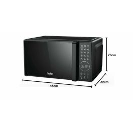 Microondas con Grill BEKO MGC20130BFB 20L Negro 1000 W