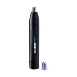 BaByliss E652E Recortadora de Nariz, Orejas y Cejas con Cabezal de Acero Inoxidable Lavable y Precisión