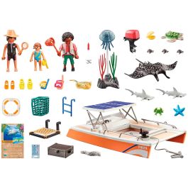 Plataforma Análisis Del Arrecife Wiltopia 71623 Playmobil