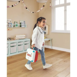 Smoby Maletín Médico con Numerosos Accesorios, Fabricado en Francia, para Niños a Partir de 3 Años SMO1693315399836