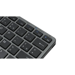 Bluestork Teclado TKL Bluetooth + 2.4Ghz PC - Gris y Negro BLU3760162067750