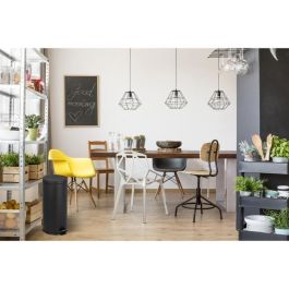 MOVIMIENTO DE COCINA Pedal Kitchen Bin URBAN 30L - Black Steel MOVIMIENTO DE COCINA Pedal Kitchen Bin URBAN 30L - Black Steel