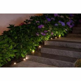 Galix Guirnalda de Energía Solar 10 LED SMD Blancos para Plantar Exterior 5m, 100 Lúmenes, Hasta 8 Horas de Autonomía