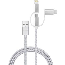 Auto-T 540206 Cable 3 en 1 Micro-USB, Apple, USB-C Precio: 21.6900002. SKU: B1AJSZX3MH