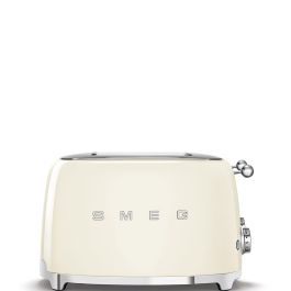 Tostadora Smeg TSF03CREU Crema 2000 W Años 50 Tostadora Smeg TSF03CREU Crema 2000 W Años 50