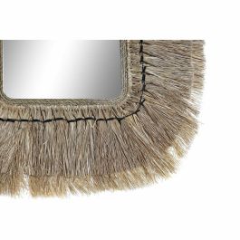 Espejo de pared DKD Home Decor Natural Bali 50 x 2 x 60 cm