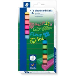 STAEDTLER Wandtafelkreide farbig 12St Etui Precio: 16.99865233. SKU: B1D46NRXP5