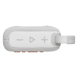 JBL GO 4 Altavoz Bluetooth Portátil 4.2W Blanco, 7h Reproducción, IP67, Bluetooth 5.3