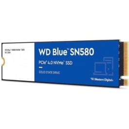Disco SSD Western Digital WD Blue SN580 2TB/ M.2 2280 PCIe/ Full Capacity Disco SSD Western Digital WD Blue SN580 2TB/ M.2 2280 PCIe/ Full Capacity
