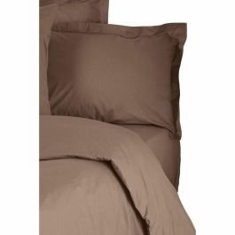 Juego de Cama 220x240 cm 2 Fundas Almohada 60x60 cm 100% Algodón Reforzado Marrón Precio: 51.89000058. SKU: B12SCTR3BK