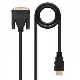 NANO CABLE 10.15.0502 Cable HDMI/DVI de 1.8M Macho a Macho con Conectores Chapados en Oro, hasta 5.1 Gb/s Precio: 3.50000002. SKU: S0207517