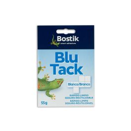 Bostik Masilla Adhesiva Blu Tack Cuarteado 55 gr Blanco