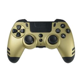 Nacon Steelplay Slim Pack - Mando Inalámbrico RF para PC y PlayStation 4, con Vibración, Superficie Táctil y Botones Programables - Color Oro Precio: 42.1443. SKU: B19XJLPRBX