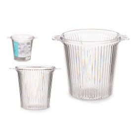 Cubitera Rayada Plastico Transparente Leknes 16X17CM (12 Unidades) Precio: 39.49999988. SKU: B15SY4D7ZR