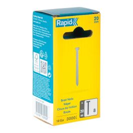 Rapid Clavo 18ga Galvanizado 20 mm, 3000 unidades Rapid Clavo 18ga Galvanizado 20 mm, 3000 unidades Precio: 12.50000059. SKU: B14S4NEDVK