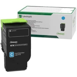 Lexmark Cartucho de tóner Cian Láser Rendimiento prolongado 3500 páginas Precio: 165.5000006. SKU: S8412069