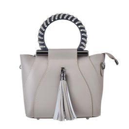 Bolso Mujer Mia Tomazzi WB201297-GREY Beige 21 x 18 x 7 cm Precio: 146.7900005. SKU: S0370309