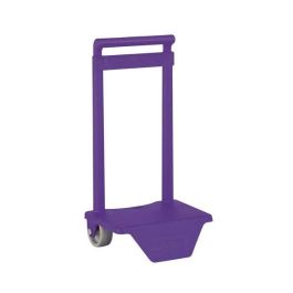 Carro Escolar Safta Portamochila Guarderia Morado
