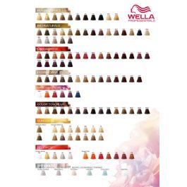 Wella Professionals, Carta de colores de cabello Precio: 118.49999964. SKU: B1JC585PCN