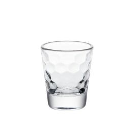 La Mediterranea Set 6 Chupitos Surtidos Secret, Vasos de Cristal 50 cc, Medidas Ø 5 x 6 cm (18 Cajas)