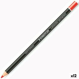 Lápices Staedtler Lumocolor Permanent Glasochrom Permanente Rojo (12 Unidades) Precio: 23.50000048. SKU: S8422799