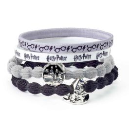 THE CARAT SHOP Harry Potter Cintas de Pelo Blíster 4 unidades Plataforma 9 3/4 - Poliéster/Caucho/Aleación de Zinc