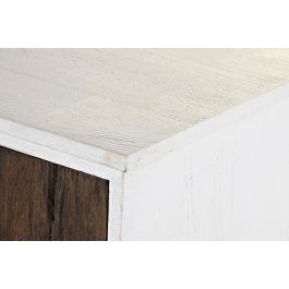 Cajonera Colonial DKD Home Decor Blanco Marron Oscuro 50 x 75 x 72 cm Cajonera Colonial DKD Home Decor Blanco Marron Oscuro 50 x 75 x 72 cm