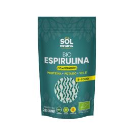 SOLNATURAL Espirulina 200 Comp. Bio Superalimento Vegano Sin Gluten Precio: 7.5000002. SKU: B16E7GNVZ4