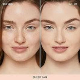 Bare Minerals ORIGINAL PRESSED MINERAL VEIL Polvo Compacto Sheer Fair 9g - Acabado Semimate, Minimiza Poros y Brillos, Fija Maquillaje, Vegano y sin Talco