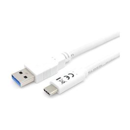 Equip Cable USB-C a USB-A EQ128363 Macho a Macho USB 3.2 Gen 1 Blanco 1m