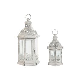 Farola Shabby DKD Home Decor Blanco 16 x 35 x 18 cm Set de 2 Precio: 35.924899879. SKU: B128WQEQK7