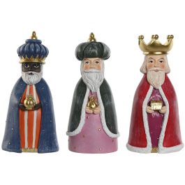 Figura Navidad Tradicional DKD Home Decor Multicolor 7.5 x 20 x 9.5 cm Set de 3 Precio: 22.49999961. SKU: B1B6XWM6DC