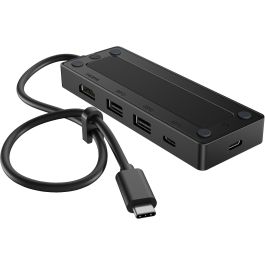 HP G3 Hub de Viaje USB-C 5 Puertos Compacto para Portátil Plug & Play