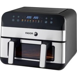 Freidora sin aceite - FAGOR - Airfryer FGF10 - 10L - 2400 W - Pantalla táctil - 8 modos pregrabados - Gran depósito de cocción