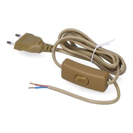 Edm Conexión con Interruptor 3A 1,5m 2x0,75mm Manguera Plana Dorado Precio: 4.49999968. SKU: B1DG2CZ9DQ