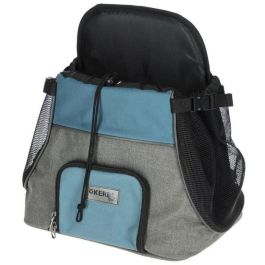 Bolsa de transporte frontal - KERBL - Vacation - Gris/azul - 31x24x38 cm Precio: 36.49999969. SKU: B1CJXD4FBZ