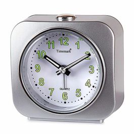 Reloj Despertador Timemark Plateado 9 x 9 x 4 cm Plástico Precio: 7.49999987. SKU: B165CDSN93