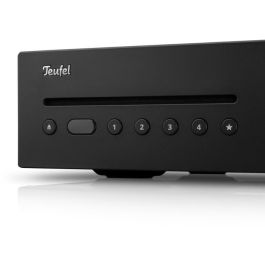 Teufel KOMBO 62 Mk2 CD-Receiver con Bluetooth, WiFi, DAB+, FM y Reproductor de CD - Negro