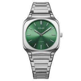Reloj Hombre D1 Milano EDEN Verde Plateado (Ø 37 mm) Precio: 263.49999995. SKU: B1EKKB9PHM