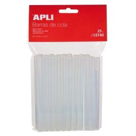 Apli Barras de Cola Termofusible Transparentes Ø7,5 mm x 10 cm - Pack de 25U - Compatibles con Pistolas de Cola Precio: 2.98999954. SKU: B1CXHEY7JR