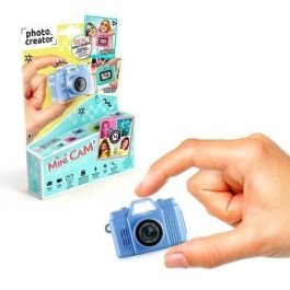 Canal Toys CTCLK059 Cámara digital Mini Cam' Photo Creator Retro Azul con tarjeta SD de 1GB incluida