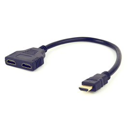 Gembird DSP-2PH4-04 Cable HDMI de Doble Salida HDMI Tipo A (Estándar) Macho a 2x HDMI Tipo A Hembra Negro Precio: 6.89000015. SKU: S5601053