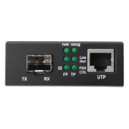 Digitus Convertidor de Medios Gigabit Ethernet RJ45/SFP 1000 Mbit/s