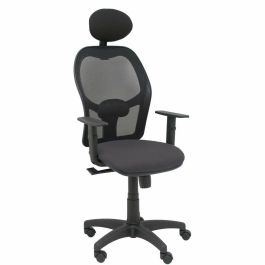 Piqueras y Crespo Silla de Oficina Ergonómica Alocén Sincro con Brazos Regulables, Refuerzo Lumbar, Malla Negra y Asiento Bali Gris Oscuro Precio: 204.49999944. SKU: S5703924